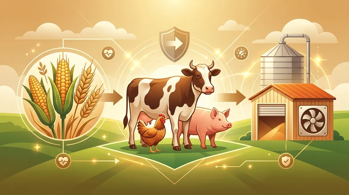 夏日警報：看不見的敵人——飼料黴菌毒素，從原料到儲存的全面預防措施